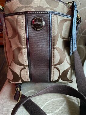 Coach Monogram Swing Back STUFFED